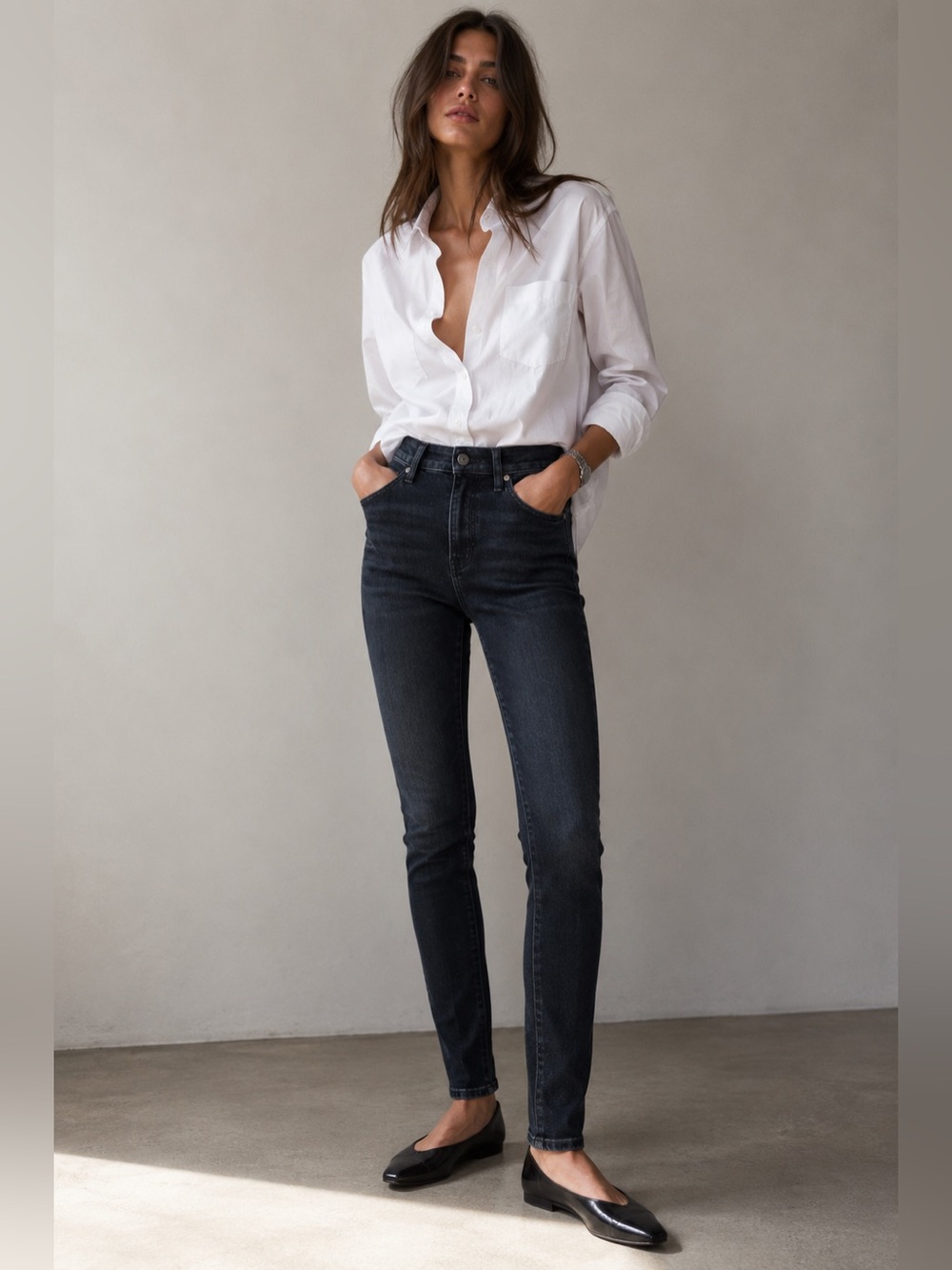 Liverpool Los Angeles ECO Logical Skinny Jeans Sustainable High-Rise Denim 26/2